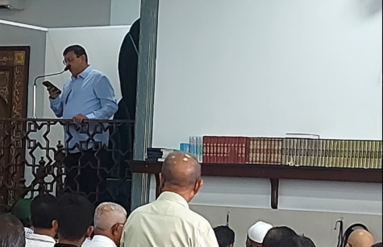 މިރަމަޟާންމަހު ހުޅުމާލޭގައި  ނަމާދުކުރަން އުފުލަންޖެހުނު ތަކުލީފުތަކުން  އެކަނިވެސް މިސަރުކާރުގެ  ދީނީސިޔާސަތު ހާމަވޭ