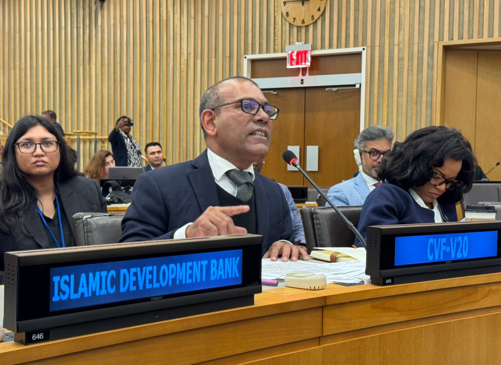 Nasheed Finds His Way Into UNGA After Maldives Blocks His Pass